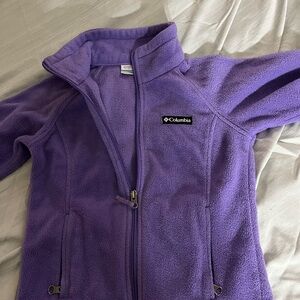 Columbia Purple Fleece Jacket